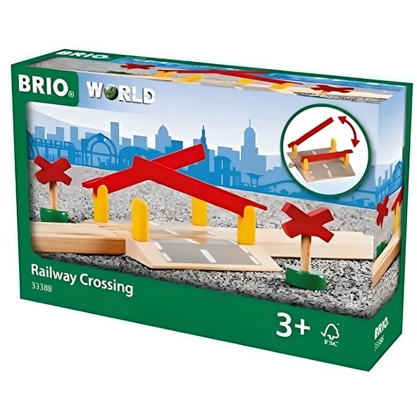 YUMURCAK TOYZ Brio Demir Yolu Geçidi 33388 Kız Erkek Çocuk Oyuncak Eğitici Oyuncaklar ürün görseli 1