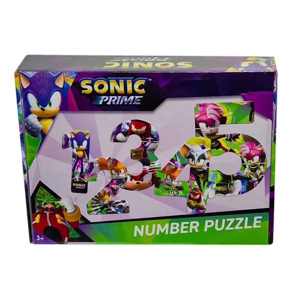 YUMURCAK TOYZ Sonic Numara Puzzle Kız Erkek Çocuk Oyuncak Eğitici Oyuncaklar ürün görseli 1