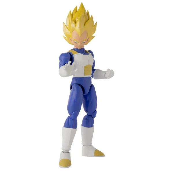 YUMURCAK TOYZ Bandai Dragon Ball Super Saiyan Vegeta Poz Verilebilir Figür 16cm Kız Erkek Çocuk Oyuncak Eğitici Oy ürün görseli 1