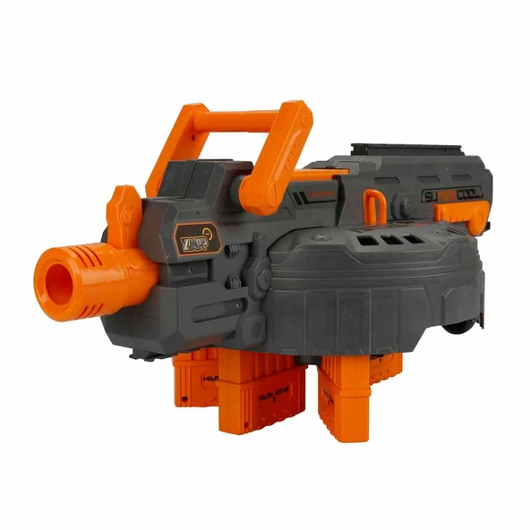 YUMURCAK TOYZ Zapp Toys 60 Mermili Sünger Dart Atan Silah 54cm Kız Erkek Çocuk Oyuncak Eğitici Oyuncaklar ürün görseli 1