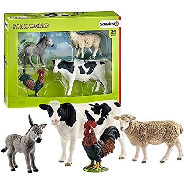 YUMURCAK TOYZ Schleich FW Başlangıç Seti Kız Erkek Çocuk Oyuncak Eğitici Oyuncaklar ürün görseli 1