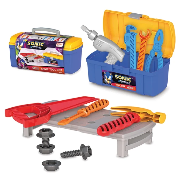YUMURCAK TOYZ Sonic Alet Çantası Kız Erkek Çocuk Oyuncak Eğitici Oyuncaklar ürün görseli 1