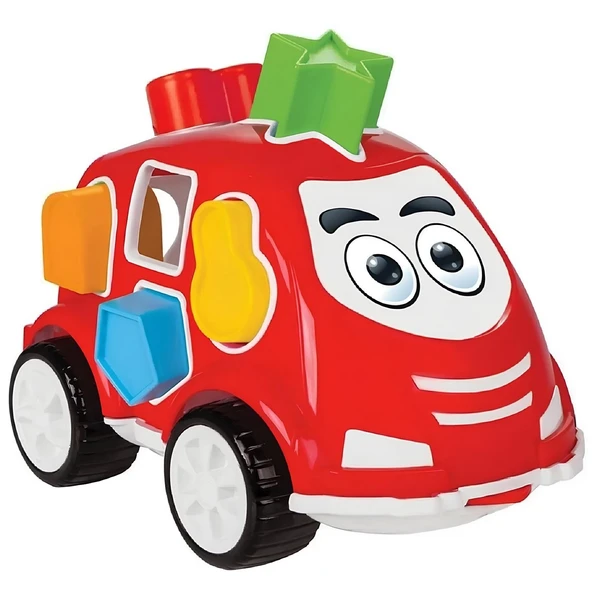 YUMURCAK TOYZ Smart Bultak Kırmızı Araba Kız Erkek Çocuk Oyuncak Eğitici Oyuncaklar ürün görseli 1