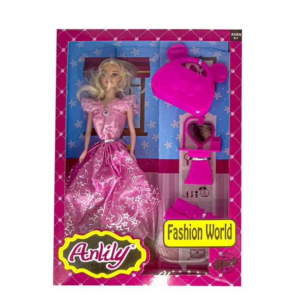 YUMURCAK TOYZ Oydaş Anlily Çantalı Aynalı Bebek 2276 Kız Erkek Çocuk Oyuncak Eğitici Oyuncaklar ürün görseli 1