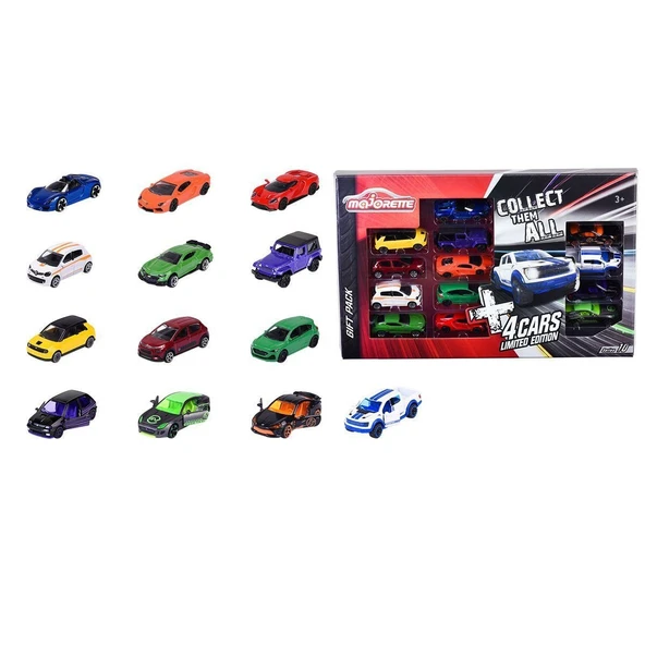 YUMURCAK TOYZ 212054036 Majorette Giftpack Araç Seti 9+4 -1adet fiyatıdır Kız Erkek Çocuk Oyuncak Eğitici Oyuncakl ürün görseli 1