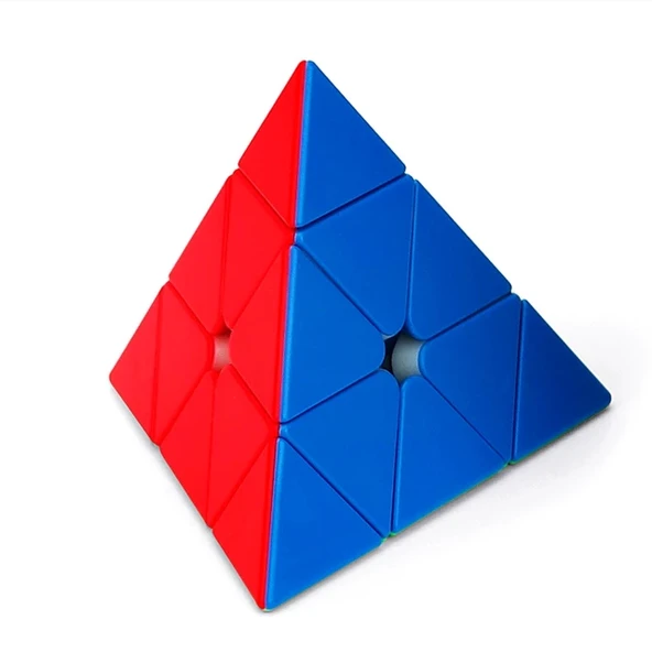 YUMURCAK TOYZ Moyu Meilong Pyramid Magnetic Cube Kız Erkek Çocuk Oyuncak Eğitici Oyuncaklar ürün görseli 1