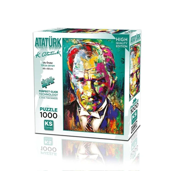 YUMURCAK TOYZ 20770 Ulu Önder 1000 Parça Puzzle Kız Erkek Çocuk Oyuncak Eğitici Oyuncaklar ürün görseli 1