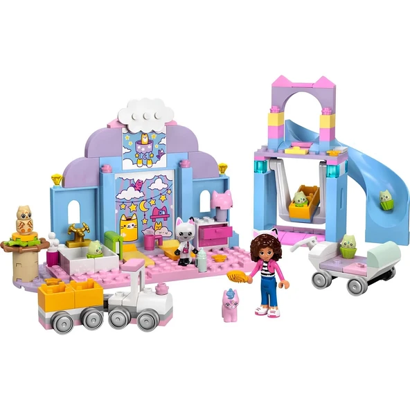 YUMURCAK TOYZ LEGO Gabby’s Dollhouse Gabby’nin Kedicik Bakım Odası 10796 Kız Erkek Çocuk Oyuncak Eğitici Oyuncakla ürün görseli 1