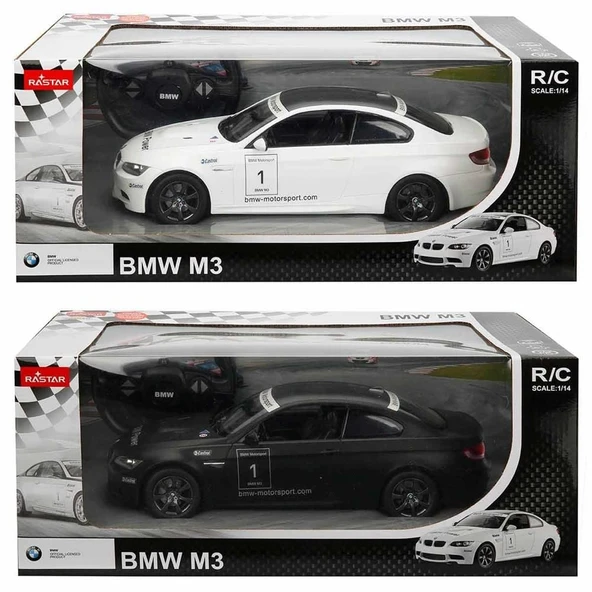 YUMURCAK TOYZ 1:14 Uzaktan Kumandalı BMW M3 Araba 32cm 1adet Fiyatıdır Kız Erkek Çocuk Oyuncak Eğitici Oyuncaklar ürün görseli 1