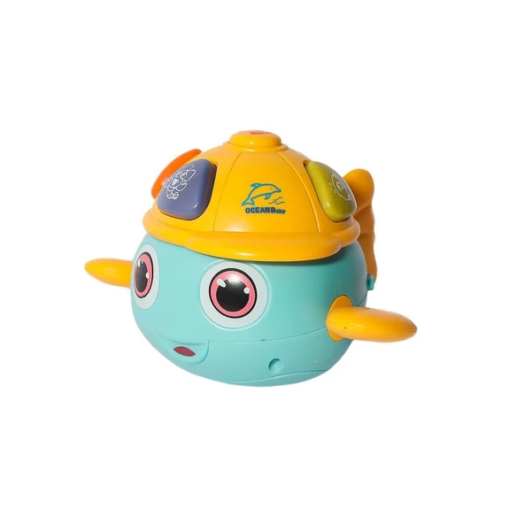 YUMURCAK TOYZ JLG-855-99A Işıklı ve Müzikli Balık Kız Erkek Çocuk Oyuncak Eğitici Oyuncaklar ürün görseli 1
