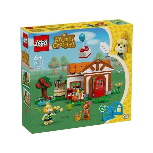 YUMURCAK TOYZ 77049 Lego Animal Crossing Isabelle'in Ev Ziyareti 389 parça +6 yaş Kız Erkek Çocuk Oyuncak Eğitici ürün görseli 1