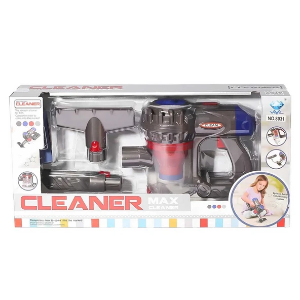 YUMURCAK TOYZ Elektrik Süpürgesi - Kısa Saplı Kız Erkek Çocuk Oyuncak Eğitici Oyuncaklar ürün görseli 1