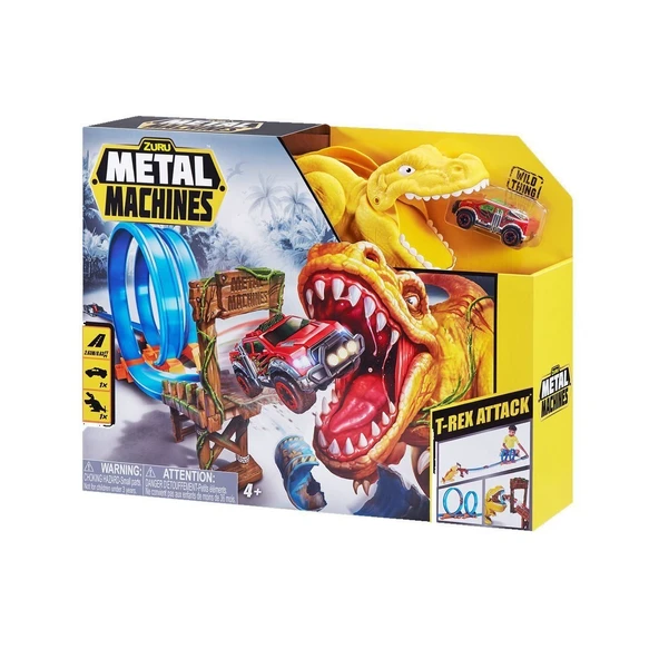 YUMURCAK TOYZ MEA02000 Metal Machines T-Rex Oyun Seti Kız Erkek Çocuk Oyuncak Eğitici Oyuncaklar ürün görseli 1