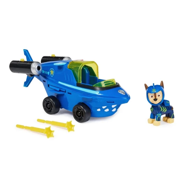 YUMURCAK TOYZ Paw Patrol Aqua Pups Temalı Araçlar Kız Erkek Çocuk Oyuncak Eğitici Oyuncaklar ürün görseli 1