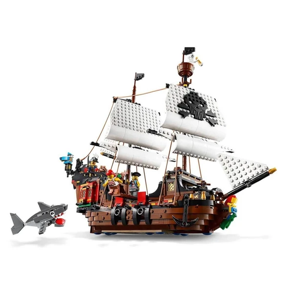 YUMURCAK TOYZ LEGO Creator Korsan Gemisi LMC31109 Kız Erkek Çocuk Oyuncak Eğitici Oyuncaklar ürün görseli 1