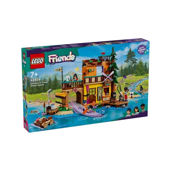 YUMURCAK TOYZ 42626 Lego Friends Macera Kampı Su Sporları 628 parça +7 yaş Kız Erkek Çocuk Oyuncak Eğitici Oyuncak ürün görseli 1