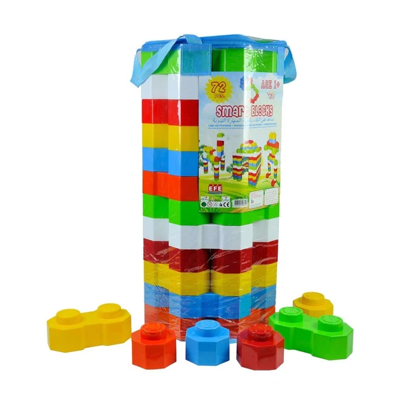YUMURCAK TOYZ 311 AKIL KÜPÜ 72 PARÇA Kız Erkek Çocuk Oyuncak Eğitici Oyuncaklar ürün görseli 1