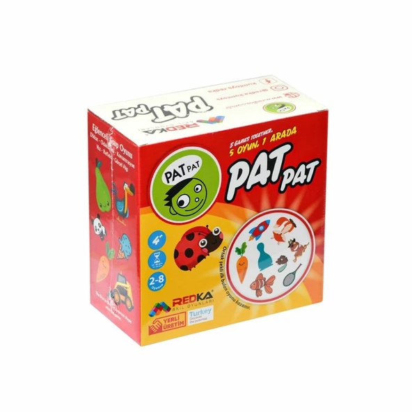 YUMURCAK TOYZ 5312 Redka Pat Pat Oyunu Kız Erkek Çocuk Oyuncak Eğitici Oyuncaklar ürün görseli 1