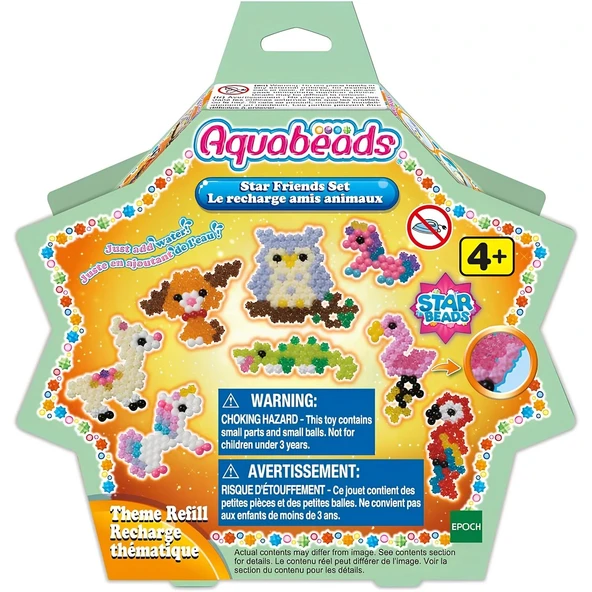 YUMURCAK TOYZ Aqua Beads Starbead Arkadaşlar Seti 31602 Kız Erkek Çocuk Oyuncak Eğitici Oyuncaklar ürün görseli 1