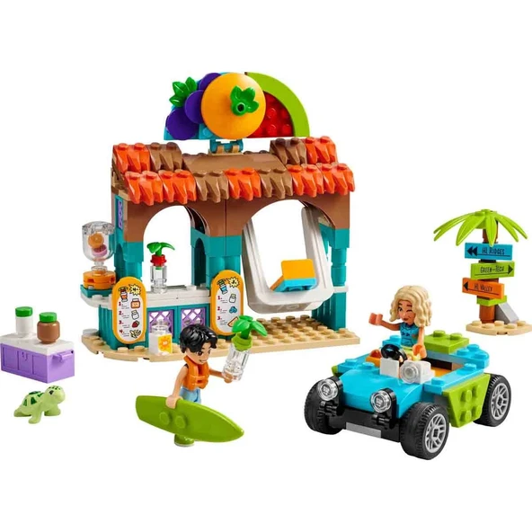 YUMURCAK TOYZ LEGO Friends Meyveli İçecek Plaj Standı 42625 Kız Erkek Çocuk Oyuncak Eğitici Oyuncaklar ürün görseli 1