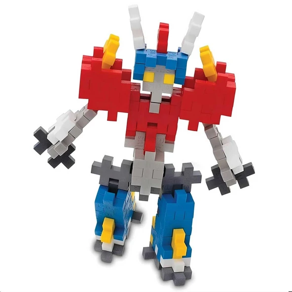 YUMURCAK TOYZ Mecha Bot 100 Parça Kız Erkek Çocuk Oyuncak Eğitici Oyuncaklar ürün görseli 1