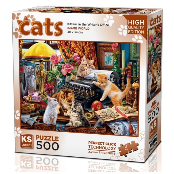 YUMURCAK TOYZ KS Games Parça Yavru Kediler Puzzle 500 Parça 20052 Kız Erkek Çocuk Oyuncak Eğitici Oyuncaklar ürün görseli 1
