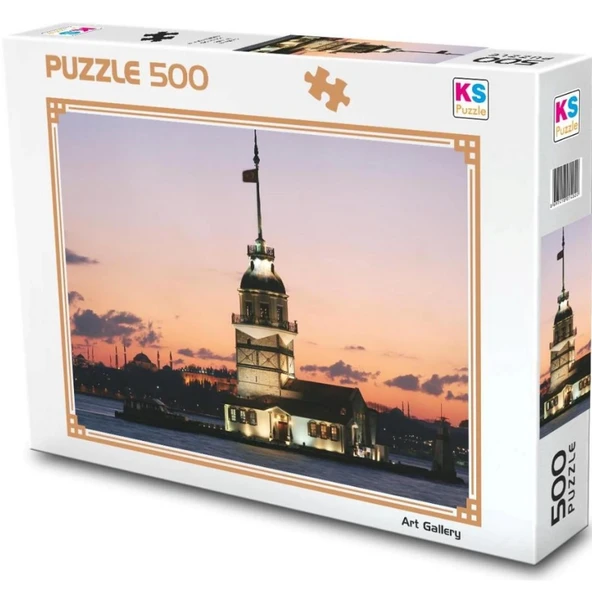 YUMURCAK TOYZ KS Games Kız Kulesi Gün İstanbul Puzzle 500 Parça 20059 Kız Erkek Çocuk Oyuncak Eğitici Oyuncaklar ürün görseli 1