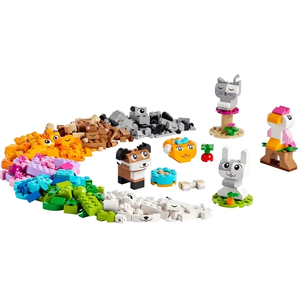 YUMURCAK TOYZ LEGO Yaratıcı Evcil Hayvanlar 11034 Kız Erkek Çocuk Oyuncak Eğitici Oyuncaklar ürün görseli 1