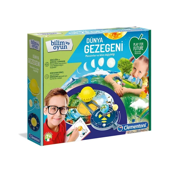YUMURCAK TOYZ Bilim ve Oyun Seti Dünya Gezegeni Kız Erkek Çocuk Oyuncak Eğitici Oyuncaklar ürün görseli 1
