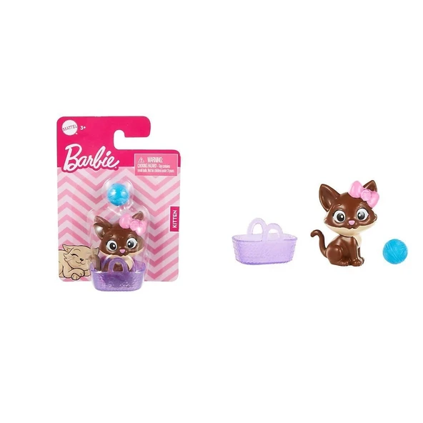 YUMURCAK TOYZ GWW19 Barbienin Sevimli Hayvan Arkadaşları Kız Erkek Çocuk Oyuncak Eğitici Oyuncaklar ürün görseli 1