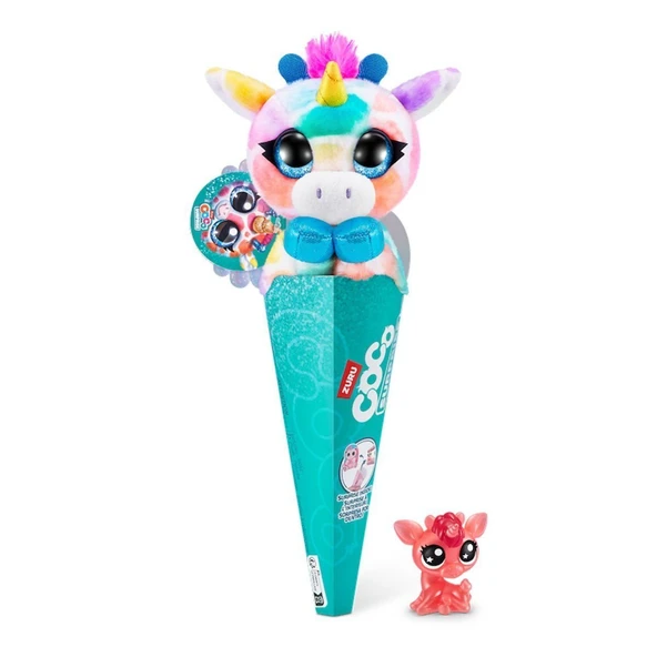 YUMURCAK TOYZ CCN01000 Coco Cones Fantasy Mini Pelüş CDU12-9608SQ1 Kız Erkek Çocuk Oyuncak Eğitici Oyuncaklar ürün görseli 1