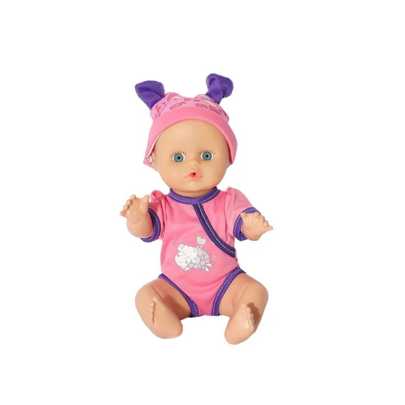 YUMURCAK TOYZ LMN-206 Poşette Müzikli Et Bebek Kız Erkek Çocuk Oyuncak Eğitici Oyuncaklar ürün görseli 1
