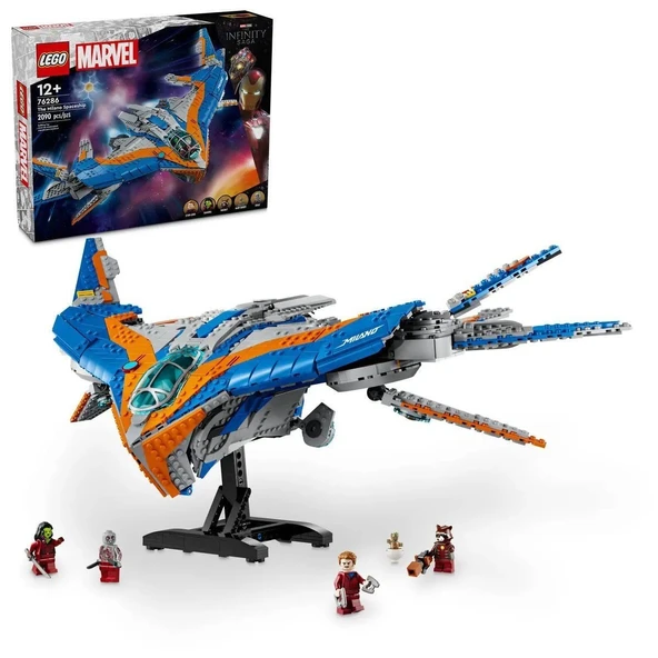 YUMURCAK TOYZ 76286 Lego Marvel Galaksinin Koruyucuları: Milano Uzay Gemisi 2090 parça +12 yaş Kız Erkek Çocuk Oyu ürün görseli 1