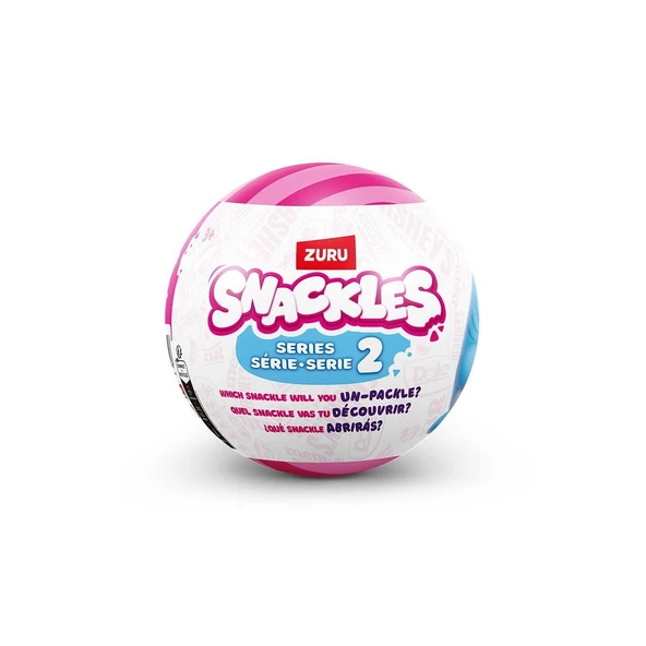 YUMURCAK TOYZ 5UA02000 Snackles Aburcubur Surpriz Peluş 12cm Kız Erkek Çocuk Oyuncak Eğitici Oyuncaklar ürün görseli 1