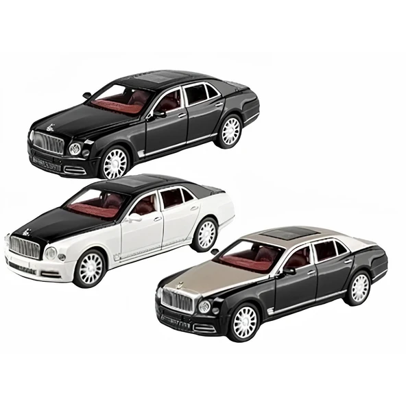 YUMURCAK TOYZ Sesli Işıklı Metal Bently Araba Kız Erkek Çocuk Oyuncak Eğitici Oyuncaklar ürün görseli 1