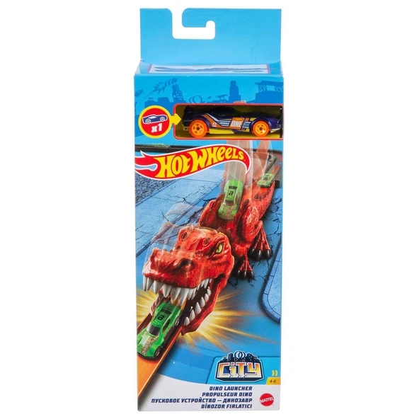 YUMURCAK TOYZ GVF41 Hot Wheels, Vahşi Fırlatıcılar Serisi / +4 yaş Kız Erkek Çocuk Oyuncak Eğitici Oyuncaklar ürün görseli 1