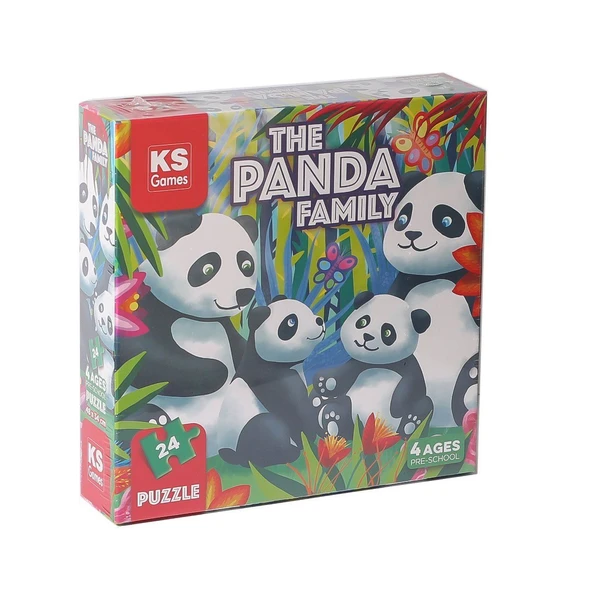YUMURCAK TOYZ PRS 32706 The Panda Family Pre School Puzzle -KS Puzzle Kız Erkek Çocuk Oyuncak Eğitici Oyuncaklar ürün görseli 1