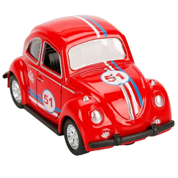 YUMURCAK TOYZ Maxx Wheels Die Cast Çek Bırak Vosvos Yarış Arabası Kız Erkek Çocuk Oyuncak Eğitici Oyuncaklar ürün görseli 1