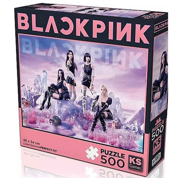 YUMURCAK TOYZ KS Games Black Pink Puzzle 500 Parça 20069 Kız Erkek Çocuk Oyuncak Eğitici Oyuncaklar ürün görseli 1