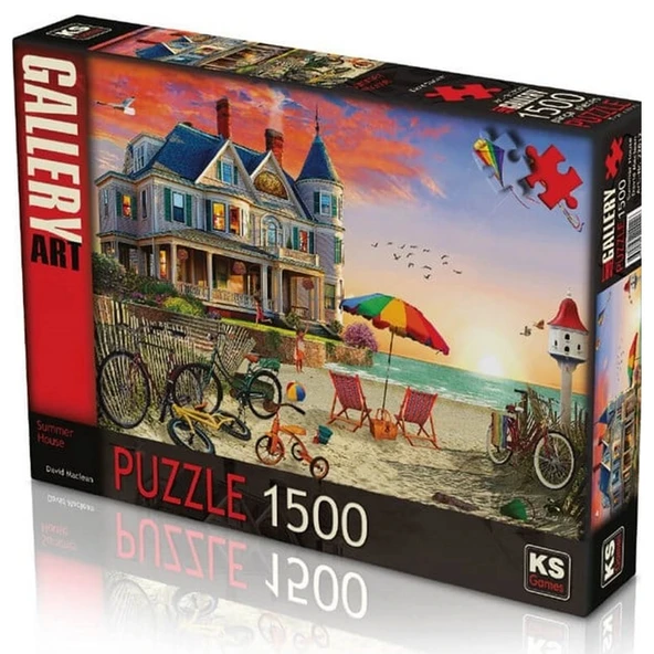 YUMURCAK TOYZ KS Games Summer House Puzzle 1500 Parça 22044 Kız Erkek Çocuk Oyuncak Eğitici Oyuncaklar ürün görseli 1