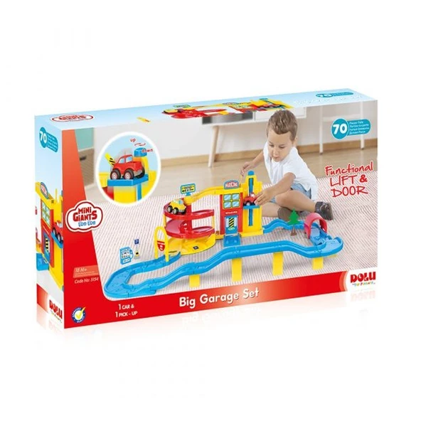 YUMURCAK TOYZ 5154 BÜYÜK OTOPARK Kız Erkek Çocuk Oyuncak Eğitici Oyuncaklar ürün görseli 1