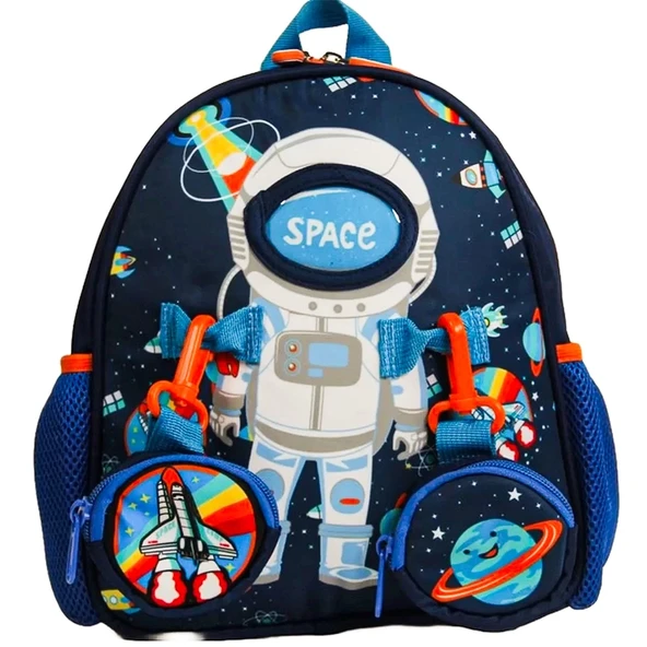 YUMURCAK TOYZ Vest Uzay Mini Sırt Çantası Kız Erkek Çocuk Oyuncak Eğitici Oyuncaklar ürün görseli 1
