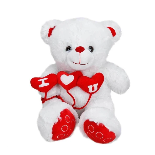 YUMURCAK TOYZ 1514 3 Kalpli Peluş Ayı 38cm Kız Erkek Çocuk Oyuncak Eğitici Oyuncaklar ürün görseli 1