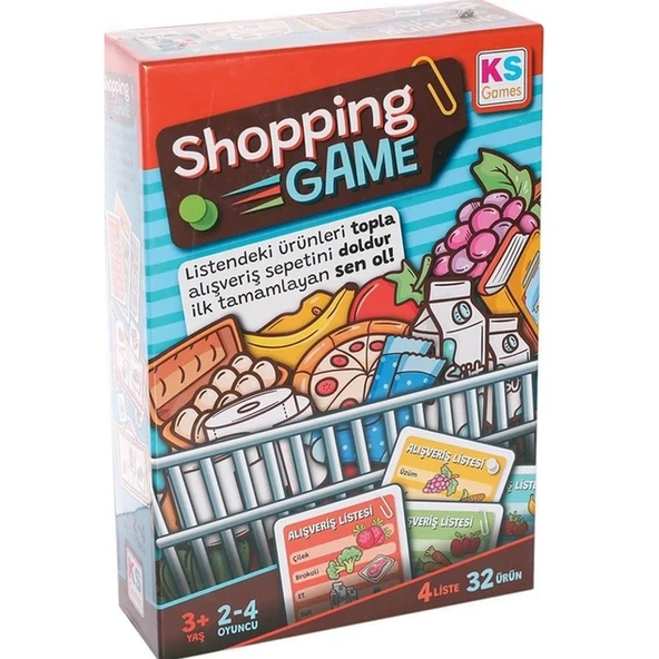 YUMURCAK TOYZ KS Games Shoping Game 25121 Kız Erkek Çocuk Oyuncak Eğitici Oyuncaklar ürün görseli 1