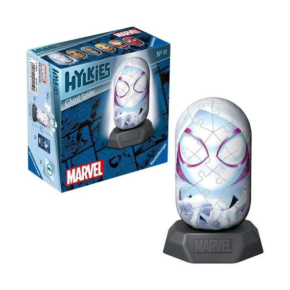 YUMURCAK TOYZ 011590 Hylkies Marvel - Ghost Spider 54 parça Puzzle - No:10 - Ravensburger Kız Erkek Çocuk Oyuncak ürün görseli 1