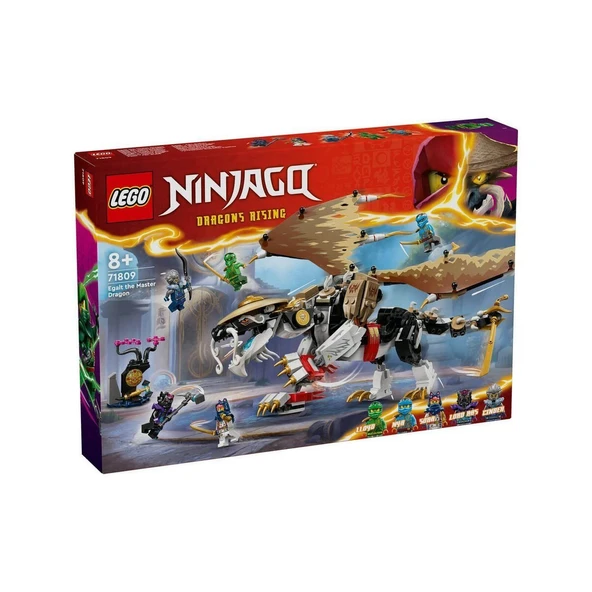 YUMURCAK TOYZ 71809 Lego Ninjago Ejderha Usta Egalt 532 parça +8 yaş Kız Erkek Çocuk Oyuncak Eğitici Oyuncaklar ürün görseli 1
