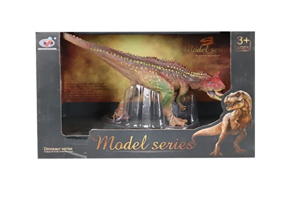 YUMURCAK TOYZ Kutulu Model Dinozor Boynuzlu Dinozor Kız Erkek Çocuk Oyuncak Eğitici Oyuncaklar ürün görseli 1