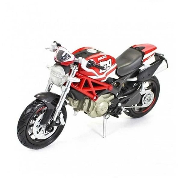 YUMURCAK TOYZ Sunman 1:12 Ducati Monster 796 N.69 Kız Erkek Çocuk Oyuncak Eğitici Oyuncaklar ürün görseli 1