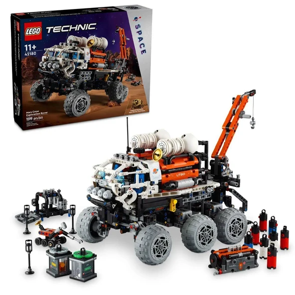 YUMURCAK TOYZ 42180 Lego Technic Mars Ekibi Keşif Aracı 1599 parça +11 yaş Kız Erkek Çocuk Oyuncak Eğitici Oyuncak ürün görseli 1