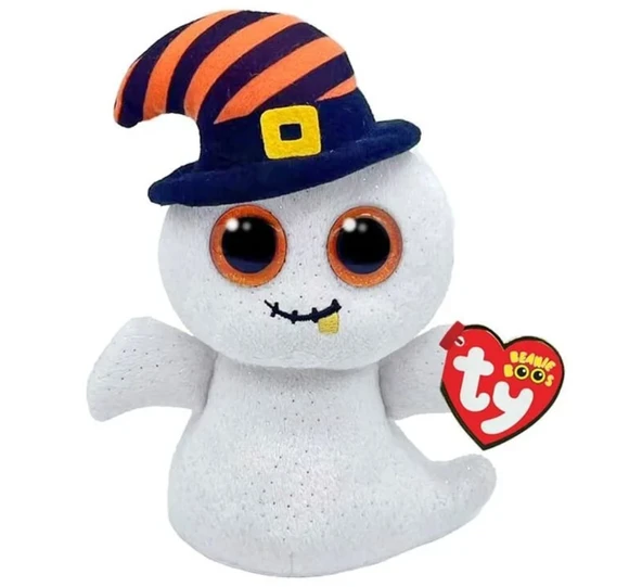 YUMURCAK TOYZ Ty Beanie Boos Peluş Cadılar Bayramı Hayaleti Nightcap 19cm Kız Erkek Çocuk Oyuncak Eğitici Oyuncakl ürün görseli 1